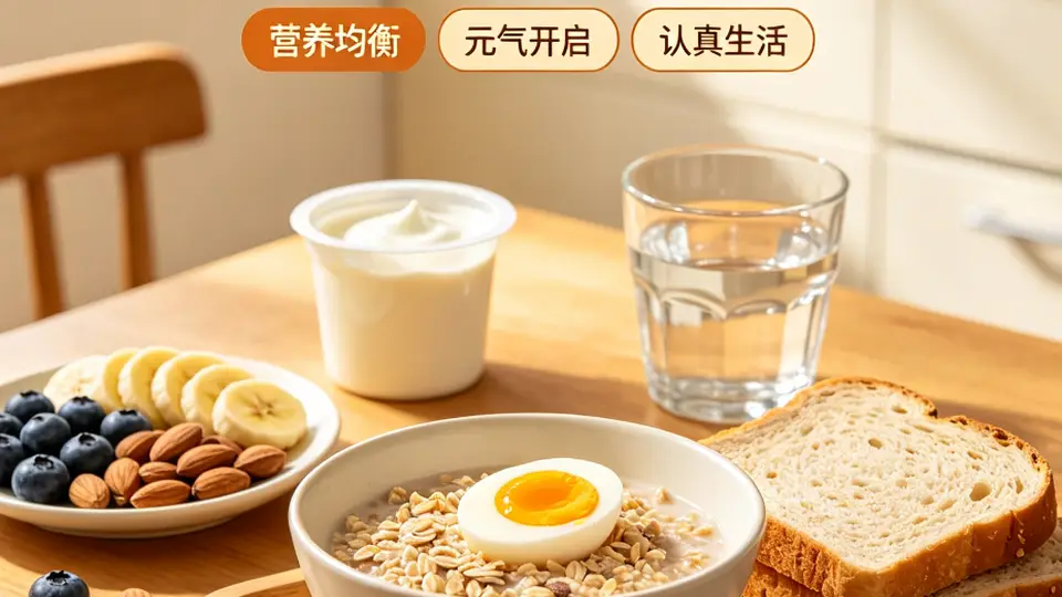 吃健康的早餐很重要