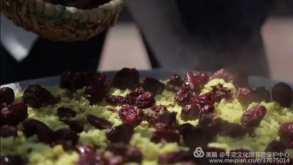 走进非遗丨别具一格的手工特色平定黄米枣糕