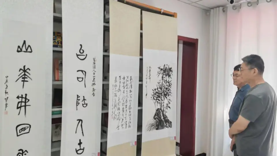 “穆如清风”仝其勇书画作品展聊城开展