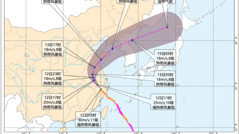 中央气象台“台风+暴雨+强对流”三预警齐发，“巴威”最新路径公布→
