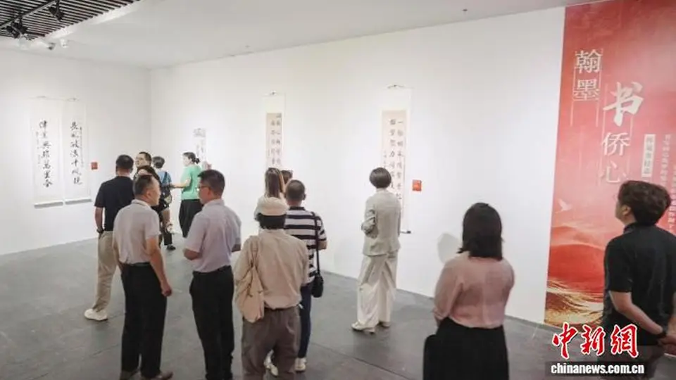 以艺为媒话侨心 上海普陀举办侨界艺术作品鉴赏交流会