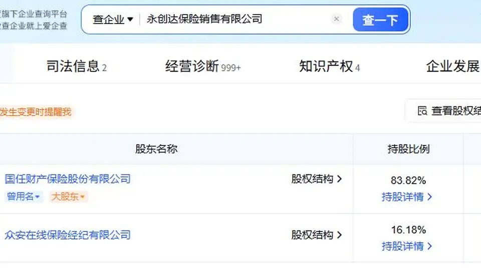 7月31日深圳金融监管局许可落地 看国任财险控股的永创达保险销售迎来新董事长