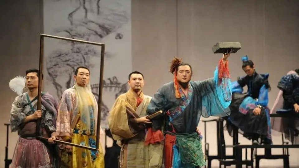 2026国话戏剧数字院线展映季启动 田沁鑫执导话剧《明——明朝那些事儿》高清修复版首映引观众掌声不断