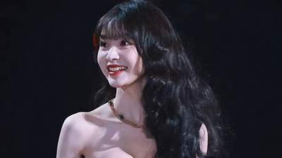 甜妹代表之一的田曦薇，首次尝试成熟御姐风，网友：身材太有料