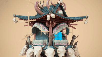 泡泡玛特《咒术回战》场景积木开箱评测：名场面如何用积木焕发新生