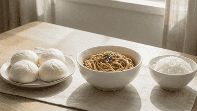 糖尿病友看这里！馒头面条米饭怎么吃不升糖？营养师拆解3种主食的血糖真相