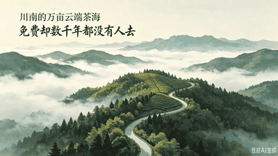来宜宾叙州天宫山免费游4万亩云端茶海 探千年古茶树寻高山好茶体验