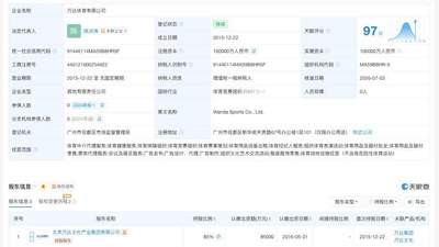 万达体育变更负责人