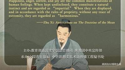每日好词语主题活动邀你品析哀乐中节的克制之美