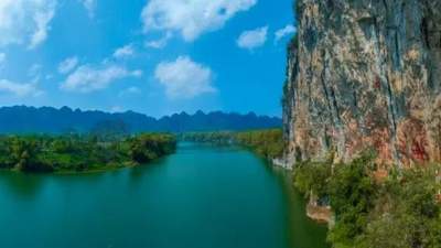 宁明花山岩画景区游船航线8月2日起恢复，多元游览活动邀你共赴岩画之约