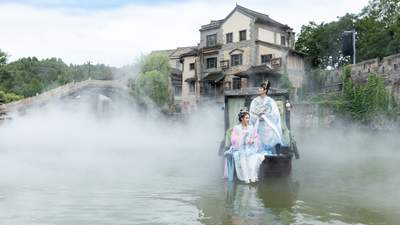 密云长城脚下解锁多元消夏玩法 踏水嬉闹看云海晚风还能参与互动换好礼