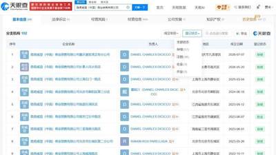 LV中国旗下超十家分支机构已注销