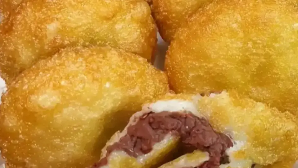糯米豆沙角：传统点心的温暖滋味