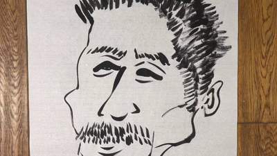 作家齐一民漫画（89）鲁迅漫像三幅