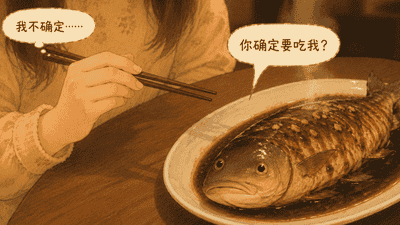 吃了一口西湖醋鱼，然后我怀疑味觉出了问题.