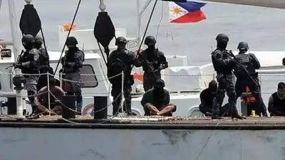 南海对峙中菲方士兵受伤，民众与多国网友热议菲方强硬作秀真面目