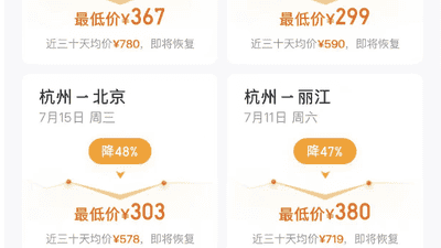 暑期机票大跳水？网友：抄底了，马上出发