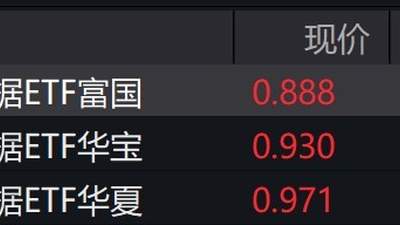 大数据概念股走强，大数据ETF涨超4%