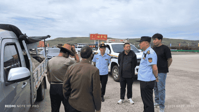 旅游市场整治 | 多部门联合巡查执法，整治熏鸡小镇路域环境