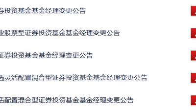 新动作！崔宸龙、杨德龙离任多只沪港深基金