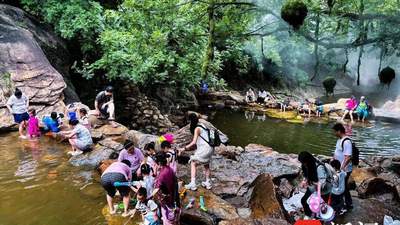 茉莉花开|连云港云台山景区：盛夏寻清凉，亲子欢乐正当时