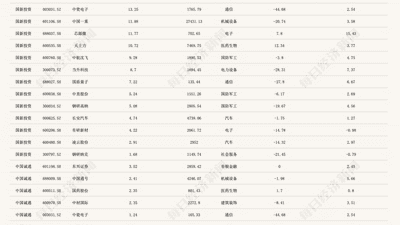 两大国资600亿托市 A股强劲反弹 重仓电子通信曝光