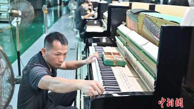 广州增城8月:探秘钢琴总装线 围观指尖技艺还能赏概念钢琴