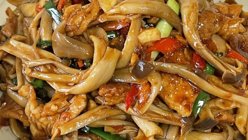 鹿茸菇炒肉：鲜香入魂的家常下饭神器
