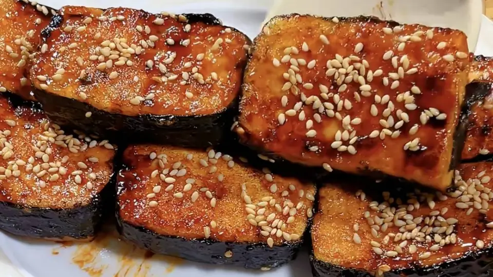 低脂素菜海苔豆腐烧，少油不腻，中老年常吃好