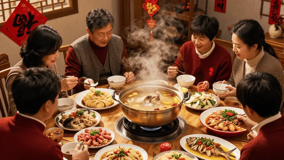 来徐州吃地锅鸡 围炉撕饼蘸汤体验南北风味与烟火情谊