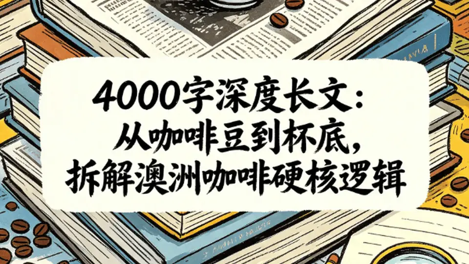 打卡澳洲咖啡馆:跟着感官解锁邦迪海滩旁的咖啡醇香仪式