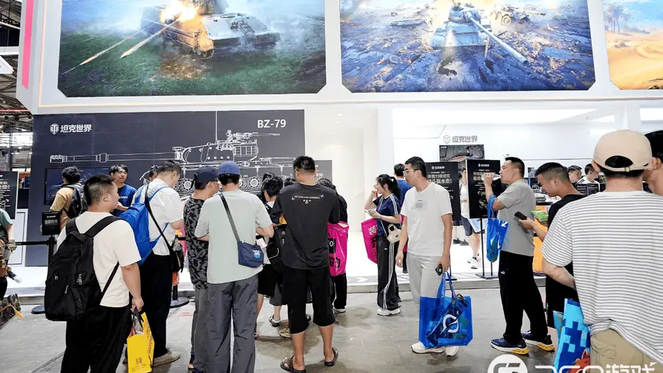 2026ChinaJoy第三天，坦克世界展台的隐藏指挥官暗号问答、抽奖换周边，试玩高配机还能拿油桶水壶，玩家直呼想玩一辈子