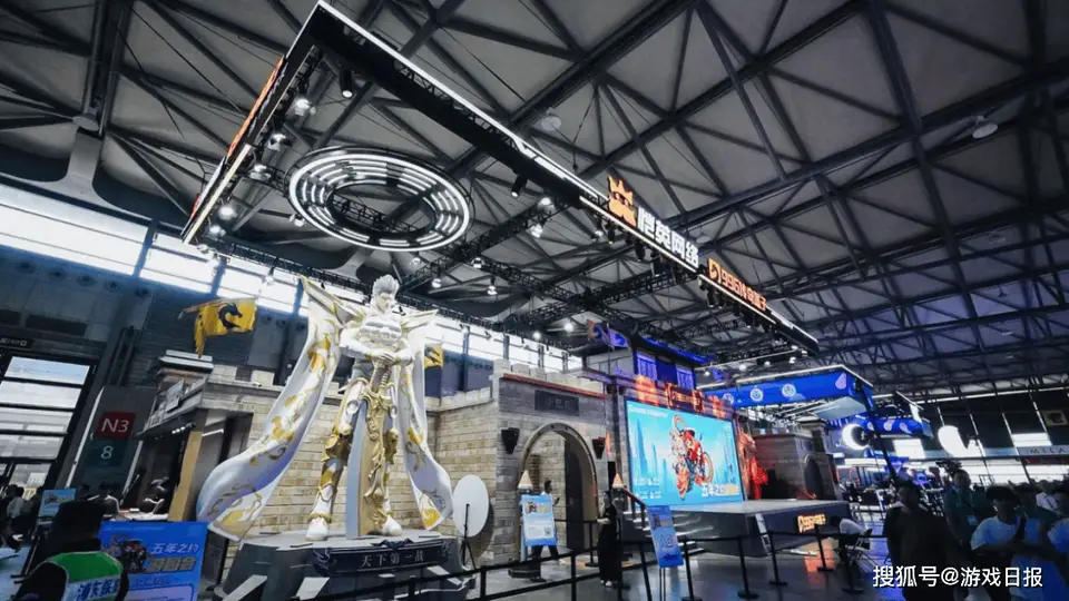 ChinaJoy现场逛恺英双展台，体验跨代游戏文化碰撞