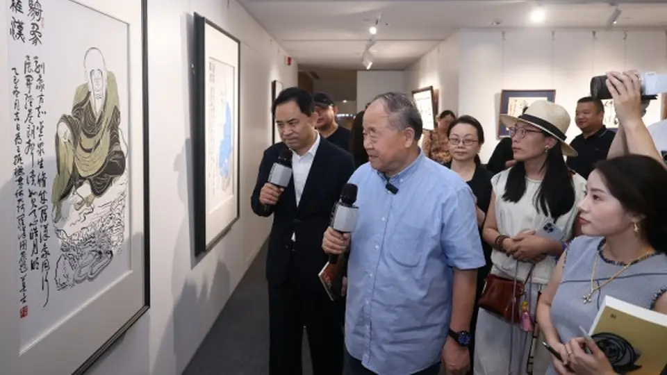 “乐观——莫言＆amp;王振与十八罗汉”特展开幕