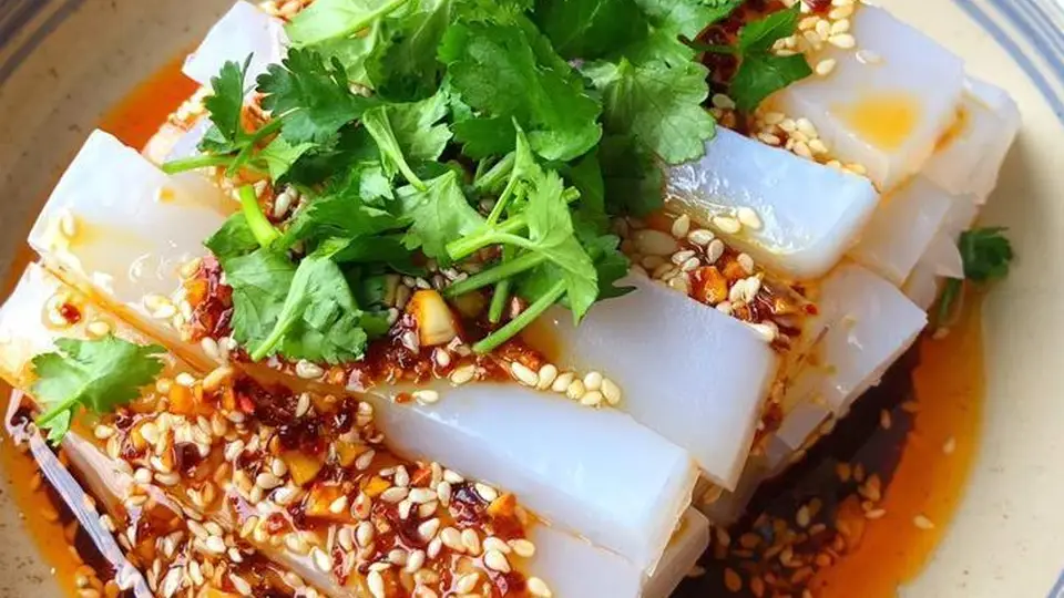 自制凉粉的做法：一洗再搅后冷藏！好吃的正宗凉粉，一定是透亮、Q弹筋道、不软塌！