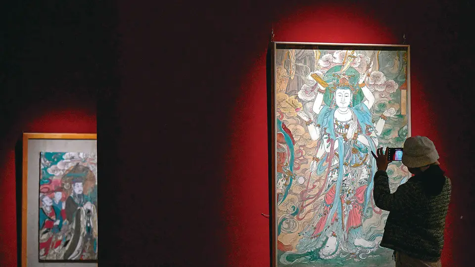 走进定州开元寺塔 触摸宋壁上的千年丹青